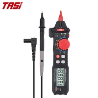 Multimètre numérique portable TASI TA802A, style stylo, affichage 4 chiffres, écran rotatif à 180°, testeur de tension, détection NCV