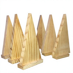 Handmade Natural Wooden Christmas <b>Tree</b> Decorative Tabletop Christmas <b>Tree</b> for Home Office Dining Table Holiday Party Christmas - Product Image 1