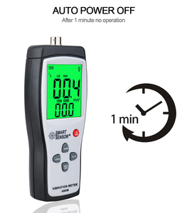HEDAO AS63B Compteur de vibrations portable Testeur de vibrations de moteur portable numérique 0.001 ~ 199.9mm - Product Image 3