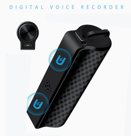 cigarette lighter voice recorder Portable AI Magnetic Recorder, Smart Voice Activated Recording, Noise Cancelling Small Pen The voice activation is so helpful Mini Spy Cigarette Lighter Camera