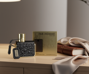Parfum Tab-Homme pour homme 100 ml, flacon en verre, vaporisateur, parfum cuir, fragrance de luxe - Product Image 2