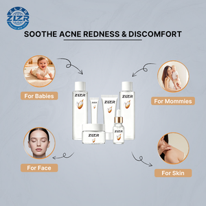 Ensemble de soins de la peau pour femmes, crème hydratante pour le visage à logo personnalisé et sérum éclaircissant au riz, pour tous types de peau - Product Image 6