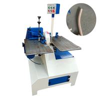 Machine à barre ronde droite incurvée 18-40mm tige ronde en bois formant la machine en forme de matériel de pliage tournant l'équipement rond