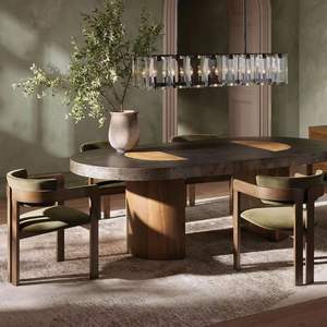 Chaise de salle à manger incurvée en <span class=keywords><strong>velours</strong></span> crème au design <span class=keywords><strong>scandinave</strong></span> moderne, <span class=keywords><strong>fauteuil</strong></span> rétro français simple, bois massif, créatif, antique, bureau à domicile - Product Image 4