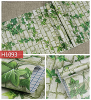 Papier peint amovible en stock, décoration murale pour la maison, PVC antidérapant, vente en gros, décoration murale autocollante, papier peint à coller et à décoller