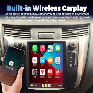 Pantalla Tesla Qualcomm de 10.4 Pulgadas con CarPlay y Android 11.0 para Nissan Navara Terra NP300 2014-2021, Reproductor Multimedia de Radio, Navegador GPS, Bluetooth - Product Image 2