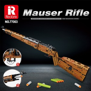 Reobrix 77003 <b>Building</b> <b>Block</b> Sniper Rifle 98K Educational Assembly Model Toy Boys Age 8-13 - Product Image 4