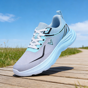 Chaussures <span class=keywords><strong>de</strong></span> course pour hommes personnalisées, légères, respirantes, avec amorti, sportives, pour la marche quotidienne, en plein air, antidérapantes, pour le basketball - Product Image 4