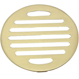 Couvre-drain en laiton épaissi à double usage de 3 pouces pour machine à laver, salle de bain, avec filtre et caractéristiques anti-odeur en cuivre - Product Image 1