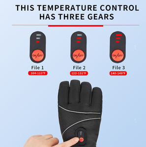 सभी सीज़न में मोटोक्रॉस रेसिंग हीटिंग दस्ताने टच स्क्रीन मोटरसाइकिल प्रो बाइकर के लिए पूर्ण फिंगर रेसिंग दस्ताने - Product Image 4