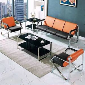 Muebles de Diseño para Sala de Espera, Asientos Dobles, Silla de Espera de Cuero para Hospital, Aeropuerto, Barbería - Product Image 3