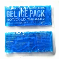Compresse de gel réutilisable, personnalisable, durable, souple et flexible, chaude/froide, pour le soulagement des douleurs au genou et au pied, et la récupération des blessures (vente en gros)