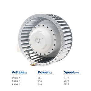 Ziehl-Abegg RE18P-2DK.1E.2R 206364 CRAC Unit UPS พัดลมระบายความร้อนอินเวอร์เตอร์พัดลมสำหรับอุปกรณ์เลเซอร์การกระจายความร้อน - Product Image 2