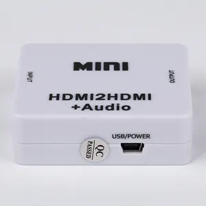Satu konverter Input HD ke satu Output HD dan Audio(SPDIF + L/R)