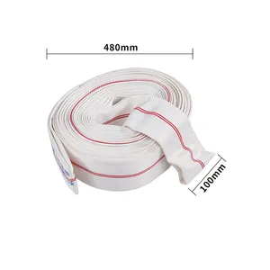 Fire hose national standard high pressure lining hose hydrant equipment box water nozzle head interface