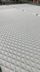 定制豪华3D浮雕墙板3D木质客厅卧室电视背景装饰工厂室内装饰 - Product Image 3