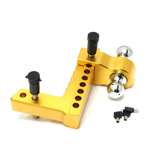 Có thể điều chỉnh hợp kim nhôm 2.5 - 10 inch kéo Trailer Coupler Tow Hitch bóng núi Receiver cho kéo - Product Image 6