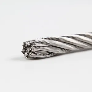 Factory Price 10mm 7*19 304 Stainless Steel Wire Rope