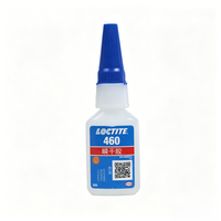 Colle cyanoacrylate instantanée LOCTITE 460 à faible odeur et faible épaississement, à séchage rapide, pour le collage de dispositifs médicaux, plastiques et métaux