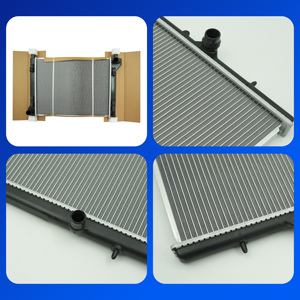 Nuevo Radiador de Aluminio al por Mayor de China para Citroën <span class=keywords><strong>C4</strong></span> 1.6T 2016- Sistema de Refrigeración con 30% Más Rendimiento, Plateado y Negro - Product Image 6