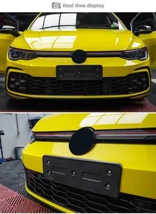 Pour Golf 8 Mk8 R-Line Style, accessoires automobiles, kit carrosserie, décoration du pare-chocs avant, version sport, calandre avant, feux antibrouillard - Product Image 3