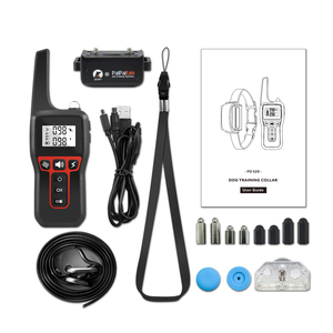 Anti-Bell-Halsband für Hunde, vibrierendes E-Halsband, Schock-Hundetrainingshalsband mit Fernbedienung für 2 Hunde - Product Image 5