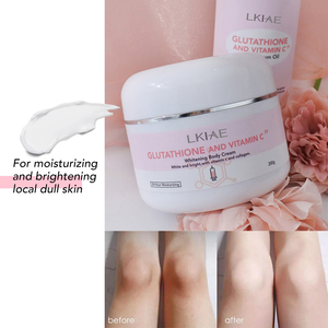 Crème corporelle de nuit hydratante, éclaircissante, raffermissante et anti-rides à la vitamine C et aux perles, marque privée - Product Image 5