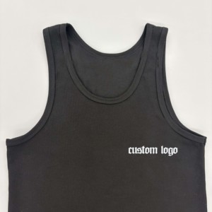 <span class=keywords><strong>Canotta</strong></span> da Palestra Personalizzata in Cotone <span class=keywords><strong>a</strong></span> <span class=keywords><strong>Costine</strong></span> da <span class=keywords><strong>Uomo</strong></span>, <span class=keywords><strong>Canotta</strong></span> Sportiva da <span class=keywords><strong>Uomo</strong></span>, <span class=keywords><strong>Canotta</strong></span> Casual Vuota Stile USA, per Fitness e Body Building - Product Image 3
