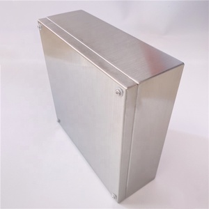 صندوق تحكم مقاوم للماء IP65 بشعار مخصص من الفولاذ المقاوم للصدأ خزانة كهربائية خارجية - Product Image 5