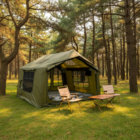 Tente de luxe Oxford imperméable quatre saisons, double couche, gonflable, une chambre, ouverture automatique rapide, durable, installation facile