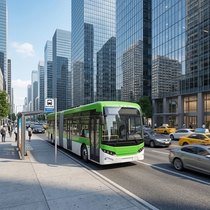 Autobús Urbano Eléctrico Articulado de 18m, 40 Asientos, BRT, Transporte Público de Alta Capacidad, Volante a la Derecha, Personalizado, 50 Asientos - Product Image 4