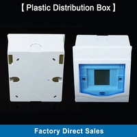 Boîte de distribution en plastique à 4 voies pour interrupteur d'air domestique avec boîte de jonction, protection IP30, marque RUIPEIN