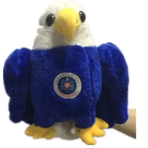 High quality plush toys blue eagle toys kids toys