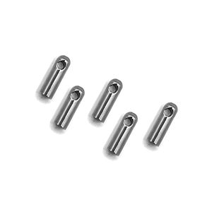 Terminales <span class=keywords><strong>de</strong></span> Tubo <span class=keywords><strong>de</strong></span> <span class=keywords><strong>Acero</strong></span> <span class=keywords><strong>Inoxidable</strong></span> Surtidos, Conectores <span class=keywords><strong>de</strong></span> Columna Antioxidantes, Tapas para Cordones <span class=keywords><strong>de</strong></span> Cuero, Cuentas para Fabricación <span class=keywords><strong>de</strong></span> Joyería DIY - Product Image 5