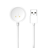 Chargeur de montre intelligente sans fil, câble de charge micro-USB pour montre intelligente avec gaine en PVC, 2 broches, 4 broches, chargeur magnétique USB pour montre intelligente