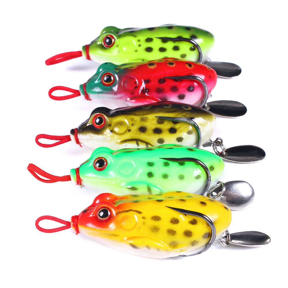 トッパーウォーター 13g ソフトプラスチックエッグフロッグ ルアー