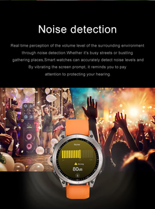 Montre connectée d'extérieur avec écran tactile, lampe <span class=keywords><strong>de</strong></span> poche, suivi sportif et <span class=keywords><strong>de</strong></span> forme physique, assistant vocal, rappel <span class=keywords><strong>de</strong></span> messages pour hommes - Product Image 5