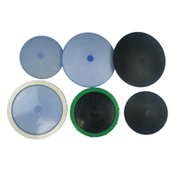 Aérateur à disque microporeux spécial aquaculture, diffuseur à membrane en silicone souple pour pisciculture