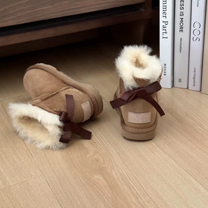 <span class=keywords><strong>เ</strong></span>ป็นที่นิยมในช่วงฤดูหนาวรอง<span class=keywords><strong>เ</strong></span>ท้าเด็กๆแต่น่ารักที่มีความอบอุ่นและสะดวกสบายรองเท้าหิมะของ<span class=keywords><strong>เ</strong></span>ด็กที่มีคันธนู - Product Image 3