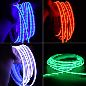 Tira de Luces LED RGB FCOB Flexible de 12v 24v 10mm 576leds/m, Sin Puntos, Regulable, en Oferta - Product Image 6