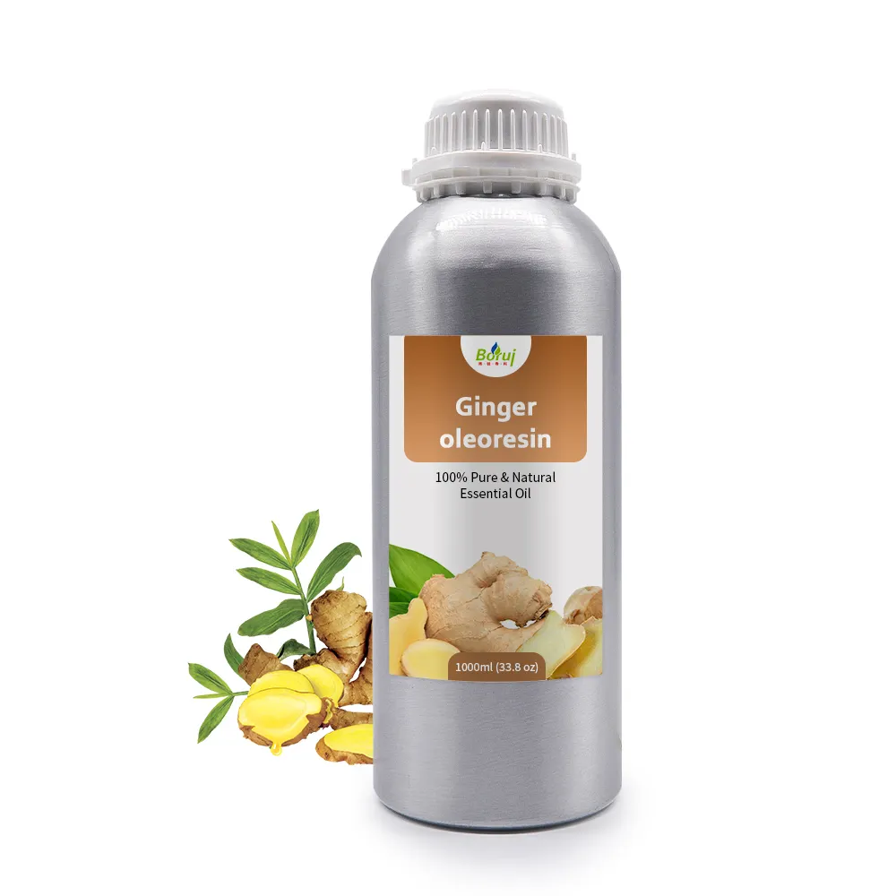 Groothandel In Bulk 100% Pure Natuurlijke Gemberoleoharsolie Van Cosmetische Kwaliteit Door Co2-superkritische Extractie Gebruikt Voor Aromatherapie