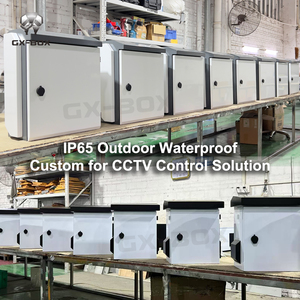 IP65 Pole Mounting Sheet Metal Outdoor Electronics & Instrument Enclosures Waterproof Enclosure Box for Electronic Cctv Made Fro - Product Image 4