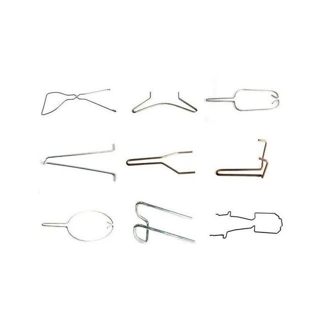 OEM Custom Metal Wire Forming Parts Stainless Steel Aluminum Brass Copper Bent Wire Components Polished Surface