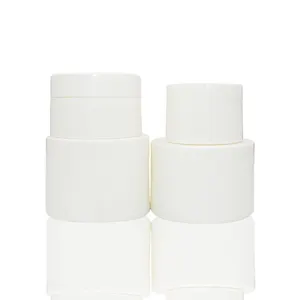 Luxus 5 g 10 g 15 g 30 g 50 g 80 g leeres kosmetisches mattes PP-Kunststoffgefäß mit Deckeln für Lotions-/Cremeverpackung