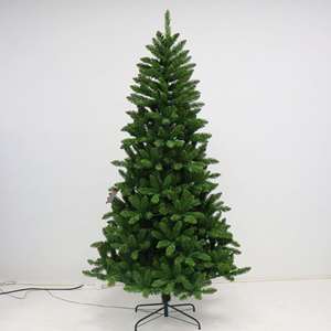 Arbre artificiel décoré avec lumières, respectueux de l'environnement, ignifuge, pour usage domestique, arbre nu, arbre de Noël - Product Image 3