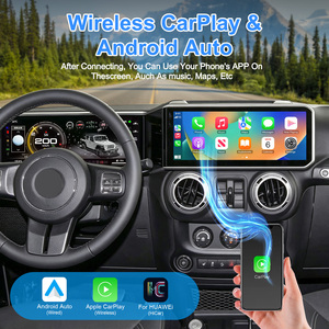 Autoradio Android Navihua à double écran, tableau de bord numérique, CarPlay, GPS, lecteur multimédia pour Jeep Wrangler JK 2010-2017 - Product Image 5