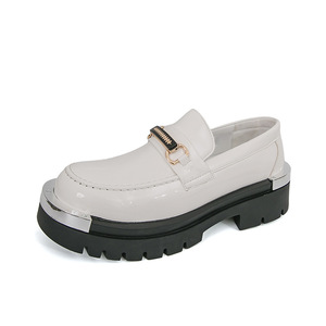 Expédition retardée : Chaussures pour hommes taille 38-46, chaussures en cuir tendance, mocassins blancs pour hommes, chaussures de mariage élégantes - Product Image 2