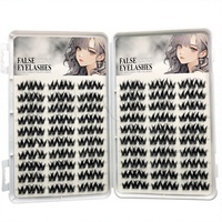 Cils entiers sans colle, grand format, assortiment de styles, faux cils synthétiques pour salon et DIY