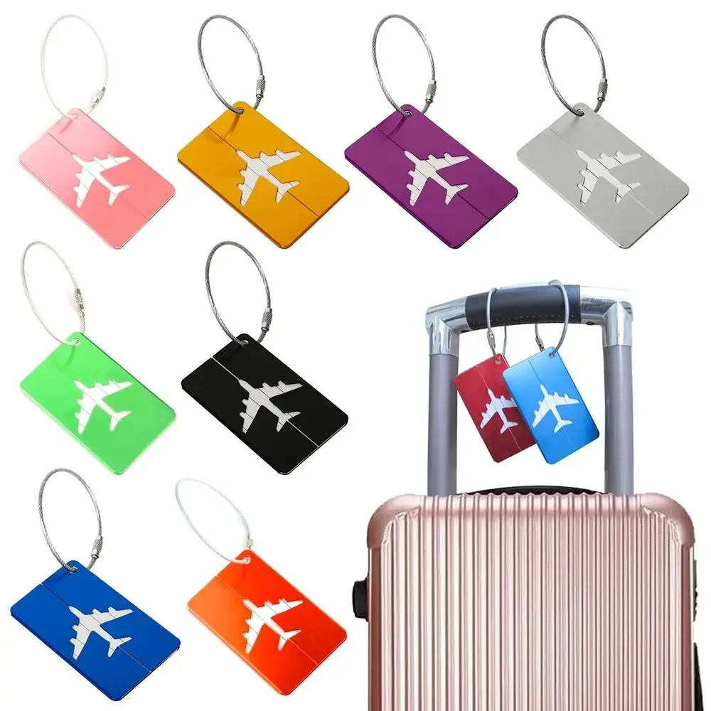 Bulk Luggage Tags - 200 Pieces PVC Plastic Name Tags With Rings For Suitcases, Backpacks & Bags - View #12