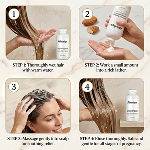 Shampooing Hydratant et Lissant à l'Huile d'Amande et d'Avocat, Anti-Dessèchement, Réparateur <span class=keywords><strong>pour</strong></span> Cheveux Abîmés, Marque Blanche, <span class=keywords><strong>pour</strong></span> Femmes Enceintes - Product Image 2